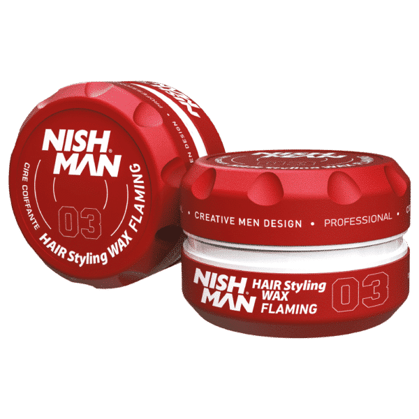 NISHMAN 03 Cera per capelli fiammeggiante - rosso 150 ml XL