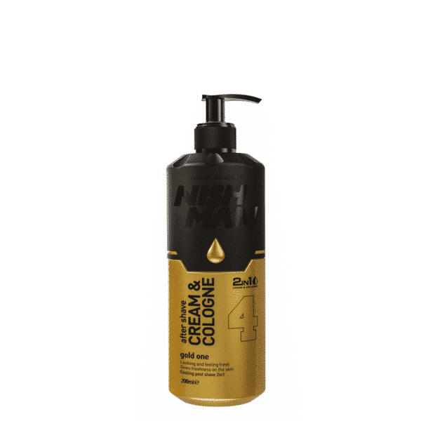 NISHMAN 04 Krem & Këln Pas Rroje - Gold One 200 ml