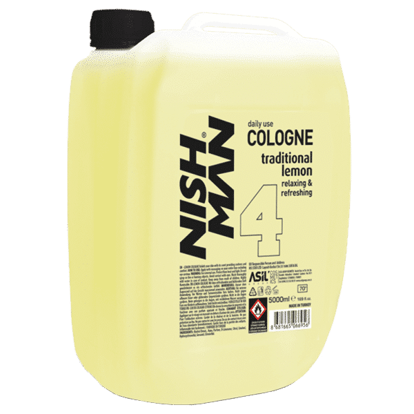 NISHMAN 04 Lemon After Shave Cologne 5000 ml Gzim Barber House