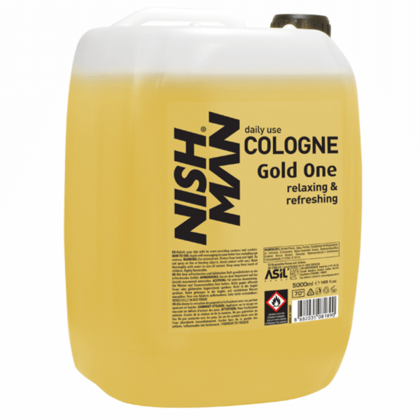 NISHMAN After Shave Cologne Gold One 5000 ml Gzim Barber House